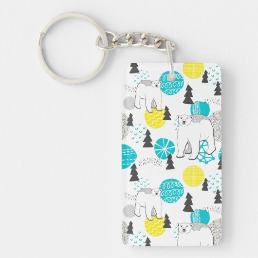 Eisbär Schlüsselanhänger (Vorderseite)