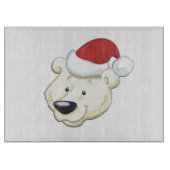 Eisbär Schneidebrett (Vorderseite)