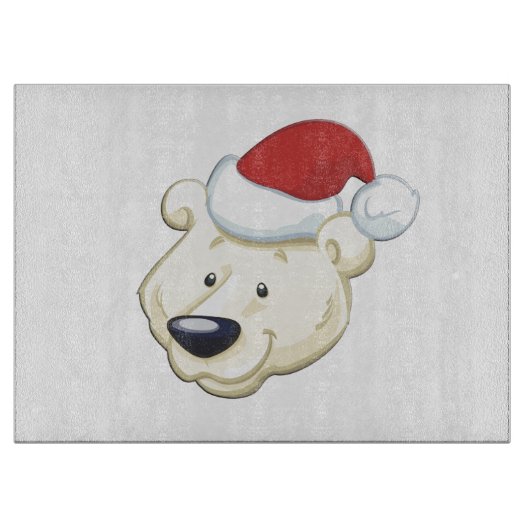 Eisbär Schneidebrett (Vorderseite)