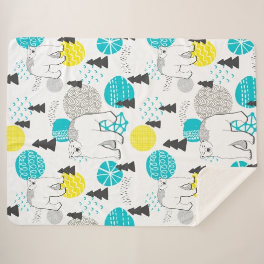 Eisbär Sherpadecke (Vorderseite (Horizontal))