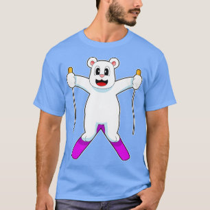 Eisbär Skiwintersport T-Shirt