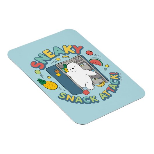 Eisbär - Sneaky Snack Attack! Magnet (Rechte Seite)