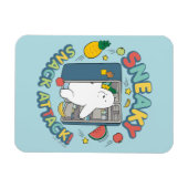 Eisbär - Sneaky Snack Attack! Magnet (Horizontal)