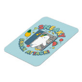 Eisbär - Sneaky Snack Attack! Magnet (Linke Seite)