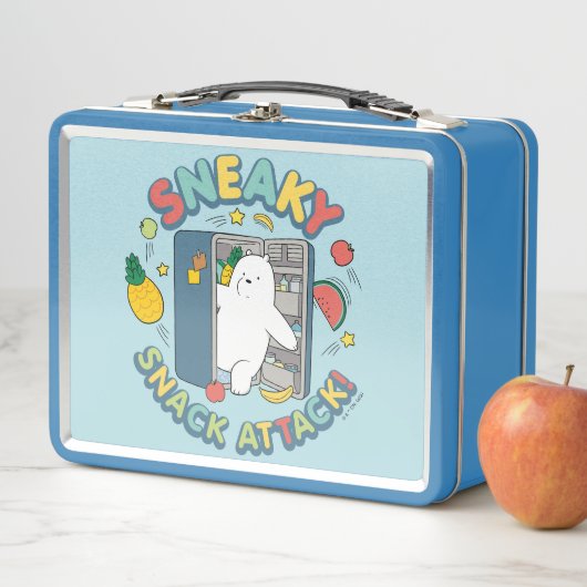 Eisbär - Sneaky Snack Attack! Metall Brotdose (Beispiel)