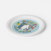 Eisbär - Sneaky Snack Attack! Pappteller (Schrägansicht)