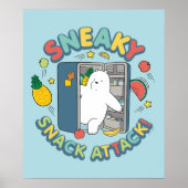 Eisbär - Sneaky Snack Attack! Poster (Vorne)