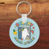 Eisbär - Sneaky Snack Attack! Schlüsselanhänger (Vorderseite)