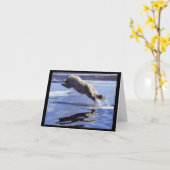 Eisbär-Sprungs-Anmerkungs-Karte Karte (Gelbe Blume)