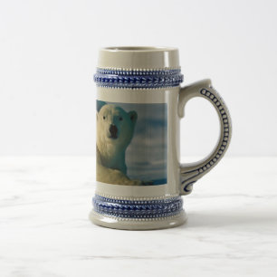 Eisbär Stein Bierglas