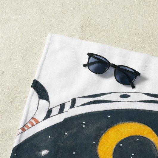 Eisbär Strandtuch (Beispiel)