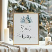 Eisbär Süßes Leckereien-Poster Poster