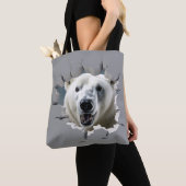 Eisbär Tasche (Von Nahem)