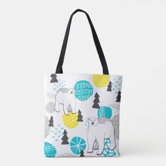 Eisbär Tasche (Rückseite)