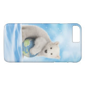 Eisbär-Telefon-Kasten Case-Mate iPhone Hülle (Rückseite (Horizontal))