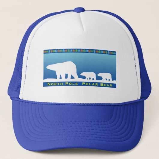 Eisbär Truckerkappe (Vorderseite)