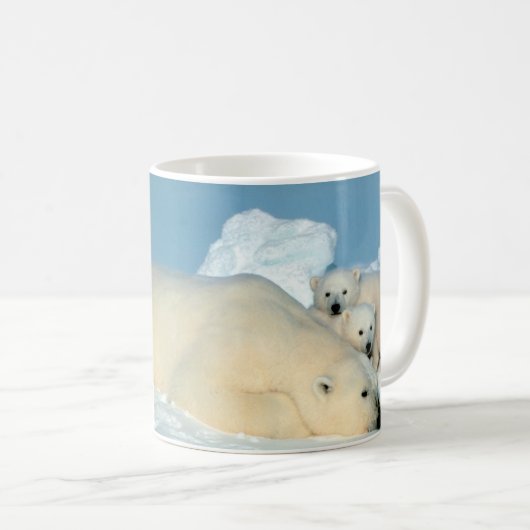 Eisbär u. CUB durch Steve Amstrup Kaffeetasse (VorderseiteRechts)
