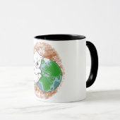 Eisbär und Erde Tasse (VorderseiteRechts)