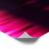 Eisbär und Feuerwerk in der Stadt | Art der AI Poster (Ecke)