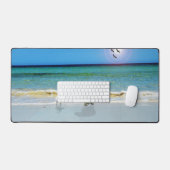 Eisbär und Jack Russel, Schreibtischmatte (Tastatur & Maus)