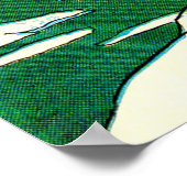 Eisbär und Möwen Poster (Ecke)