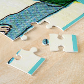 Eisbär und Möwen Puzzle (Seite)