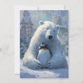 Eisbär und Penguin Weihnachten (Vorderseite)