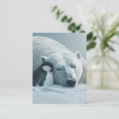 Eisbär und Penguin Weihnachten (Stehend Vorderseite)