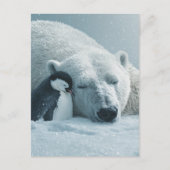 Eisbär und Penguin Weihnachten (Vorderseite)