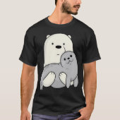 Eisbär und Siegel T-Shirt (Vorderseite)