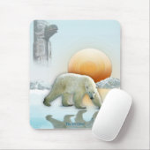 Eisbär und Totem Pole Art Mousepad (Mit Mouse)