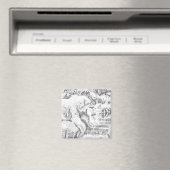 Eisbär und Wasser Magnet (In Situ (Geschirrspüler))