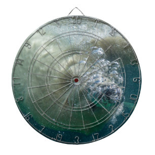 Eisbär unter Wasser Dartscheibe