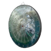 Eisbär unter Wasser Dartscheibe (Vorderseite rechts)