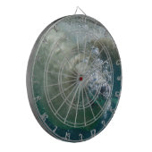 Eisbär unter Wasser Dartscheibe (Vorderseite Links)