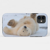 Eisbär, Ursus maritimus, cub rollend 3 Case-Mate iPhone Hülle (Rückseite (Horizontal))
