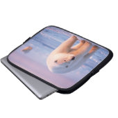 Eisbär, Ursus maritimus Laptopschutzhülle (Vorne Knopf)