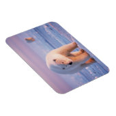 Eisbär, Ursus maritimus Magnet (Rechte Seite)