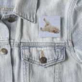 Eisbär, Ursus maritimus, würzig Button (Beispiel)