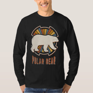 Eisbär Vintage Klassiker Retro Tierliebe T-Shirt