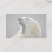 Eisbär Visitenkarte (Rückseite)