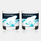 Eisbär Whiskyglas (Rückseite)