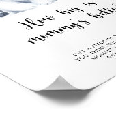 Eisbär - Wie groß ist das Bauchspiel der Mama Poster (Ecke)