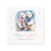 Eisbär Winterfall Gender Reveal