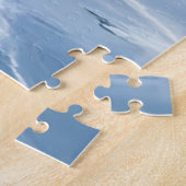 Eisbär Wintertiermalerei Puzzle (Seite)