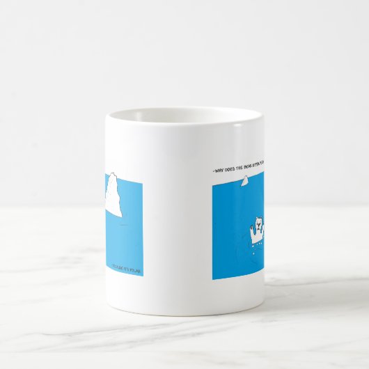 Eisbärchemiewitz Kaffeetasse (Mittel)