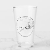 Eisbären Brillengläser Kunstbrille personalisieren Glas (Vorderseite)