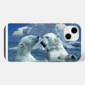 EISBÄREN Case-Mate iPhone 14 Hülle (Rückseite (Horizontal))
