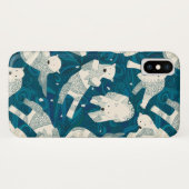 Eisbären Case-Mate iPhone Hülle (Rückseite (Horizontal))