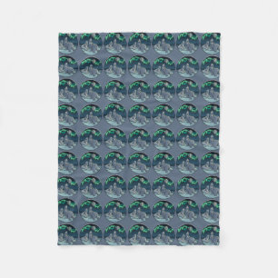 Eisbären Decke Bär Kunst Fleece-Decke